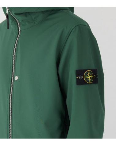 BLOUSON  STONE ISLAND SOFT SHELL-R Q100004 0017  AMARANTH VERT