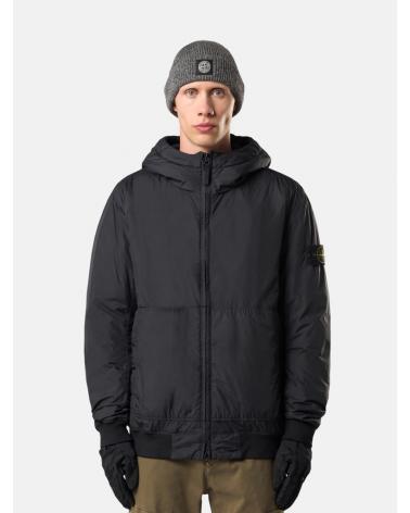 BLOUSON STONE ISLAND CRINKLE REPS NYLON 4100013 0029 NOIR