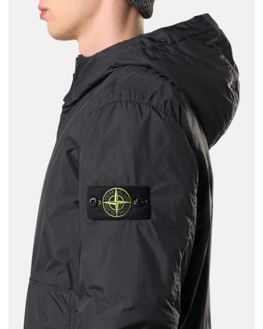 BLOUSON STONE ISLAND CRINKLE REPS NYLON 4100013 0029 NOIR