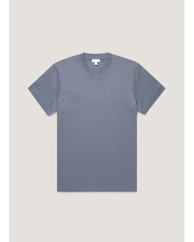 TEE-SHIRT SUNSPEL MC GRIS BLEU