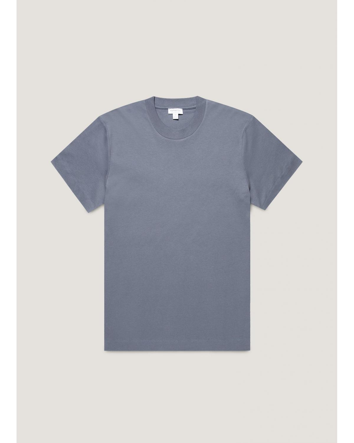 TEE-SHIRT SUNSPEL MC GRIS BLEU