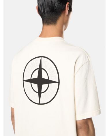 TEE SHIRT STONE ISLAND 2100037 S0193 IVOIRE