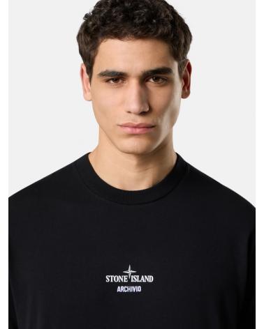 TEE SHIRT STONE ISLAND 2100037 S0091 0029 NOIR