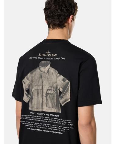 TEE SHIRT STONE ISLAND 2100037 S0091 0029 NOIR
