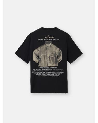 TEE SHIRT STONE ISLAND 2100037 S0091 0029 NOIR