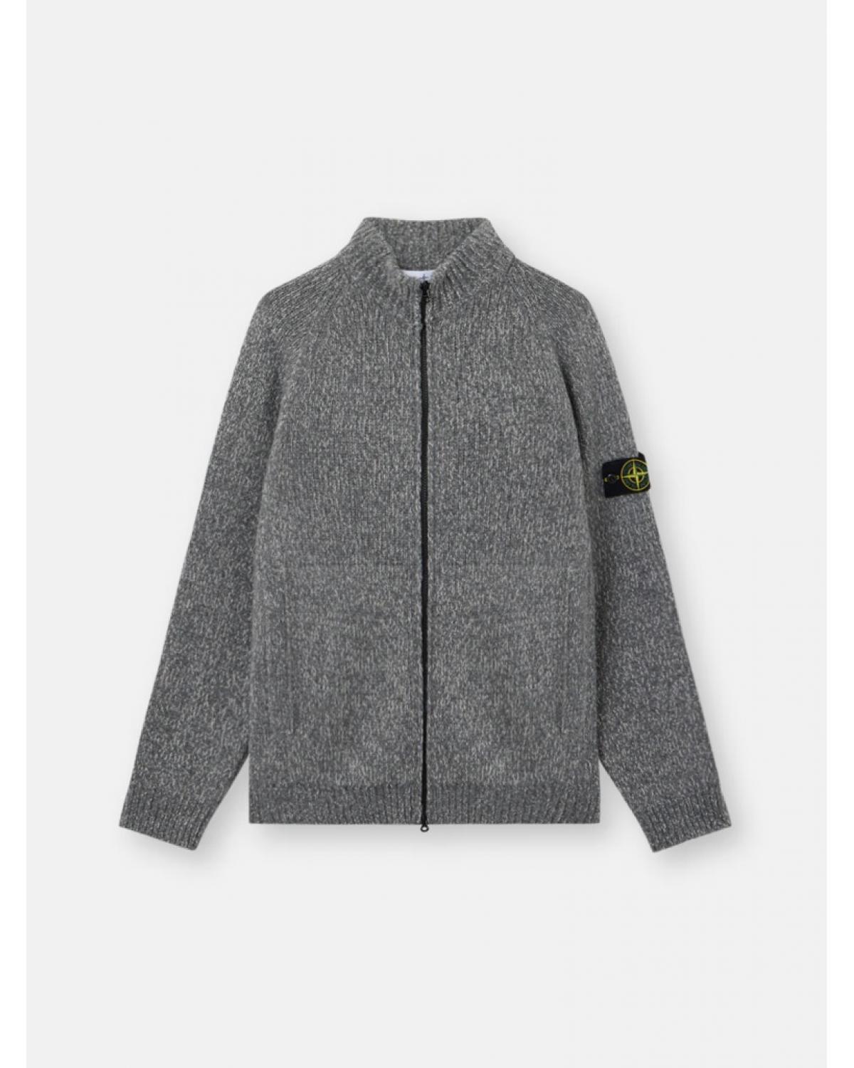 CARDIGAN STONE ISLAND 5100051 0M6B GRIS CHINÉ