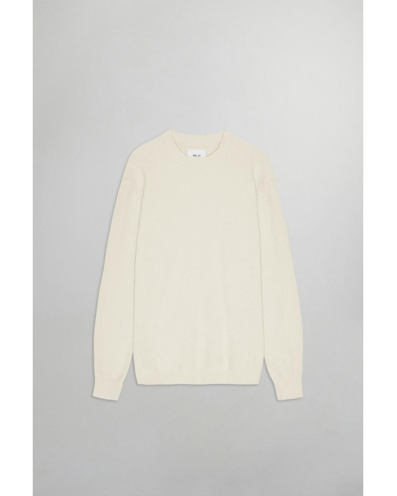 PULL COL ROND DANNY  ECRU