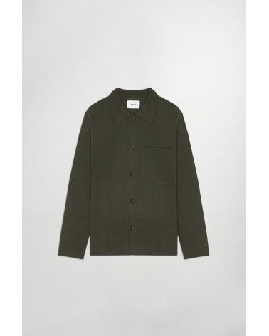CARDIGAN NN.07 JONAS VERT MILITAIRE