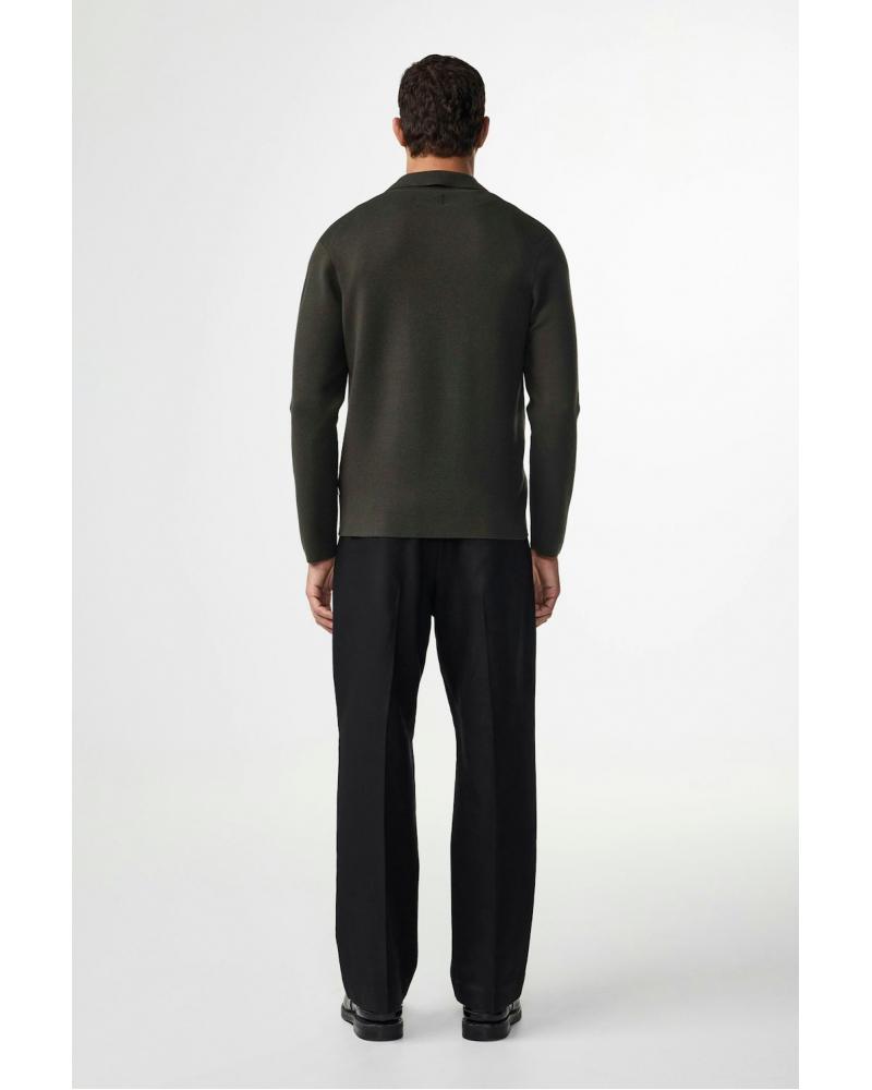 CARDIGAN NN.07 JONAS VERT MILITAIRE