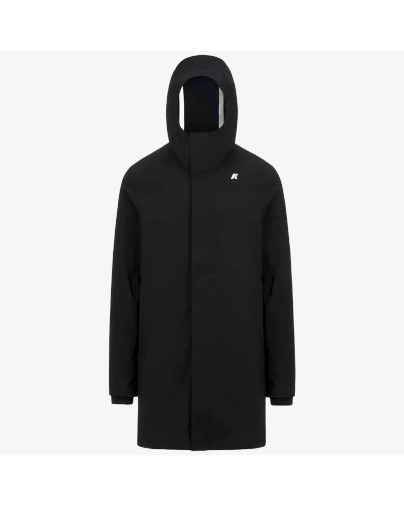 PARKA K-WAY THOMAS BONDED BLACK