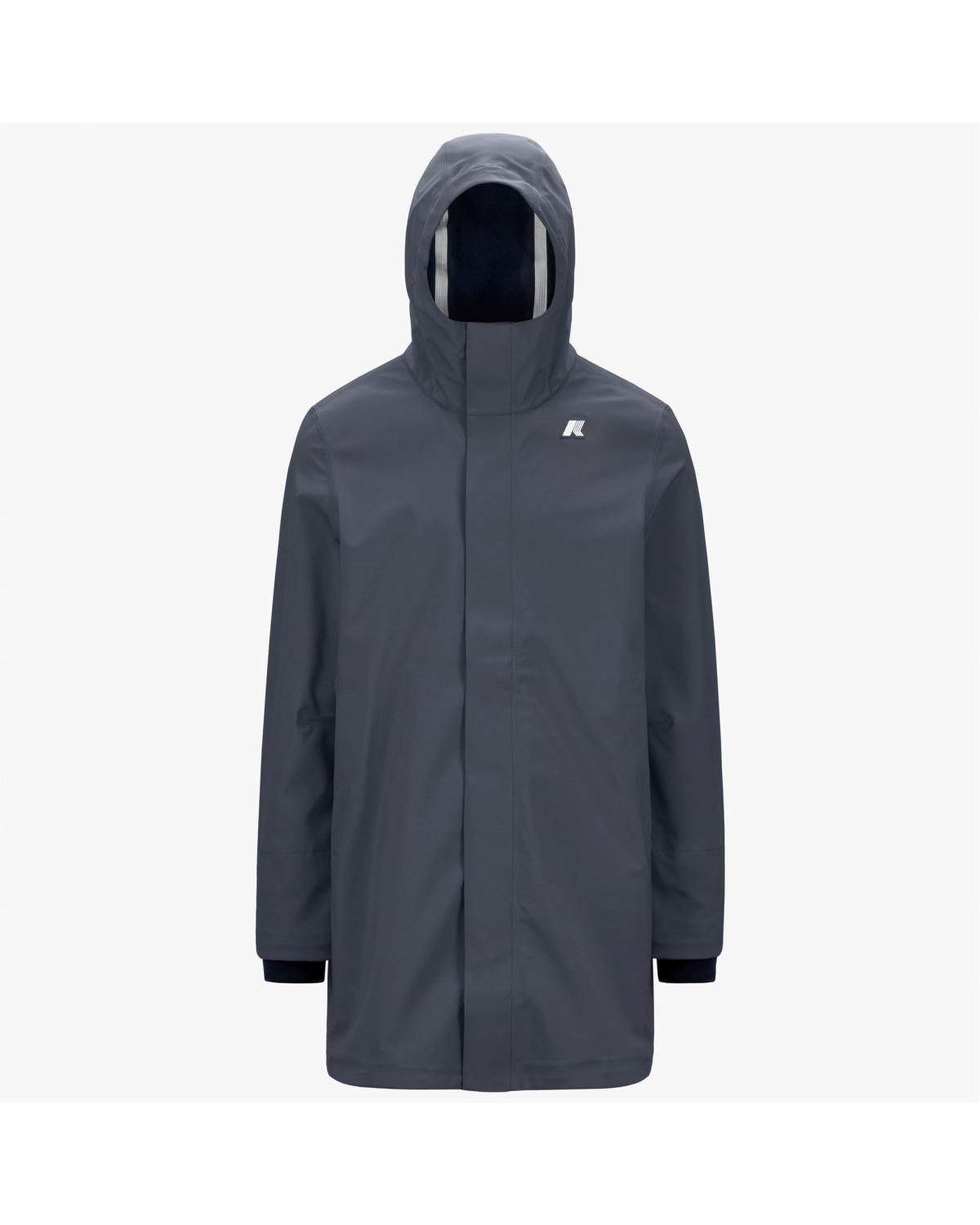 PARKA K-WAY THOMAS BONDED BLUE AIR FORCE