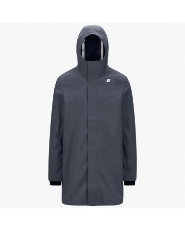 PARKA K-WAY THOMAS BONDED BLUE AIR FORCE