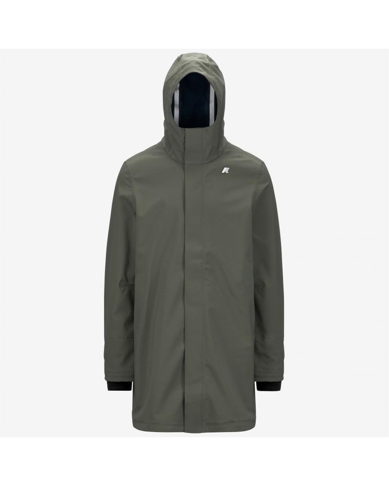 PARKA K-WAY THOMAS BONDED GREEN KAKI