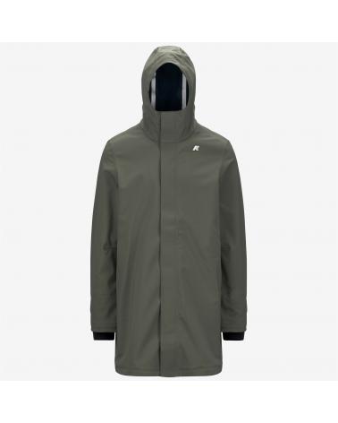PARKA K-WAY THOMAS BONDED GREEN KAKI