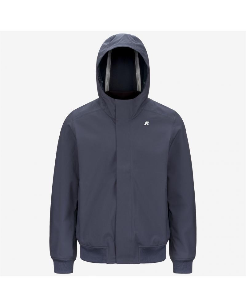 BLOUSON K-WAY JOACHIM BONDED BLUE AIR FORCE