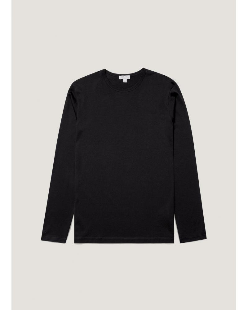 TEE-SHIRT SUNSPEL LS CLASSIC  ML NOIR 
