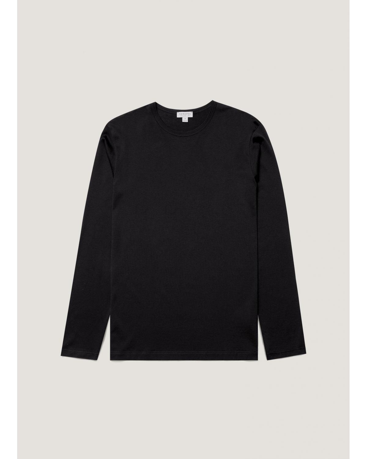 TEE-SHIRT SUNSPEL LS CLASSIC  ML NOIR 