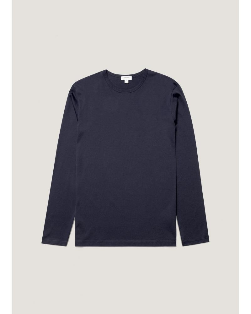 TEE-SHIRT SUNSPEL LS CLASSIC  ML MARINE