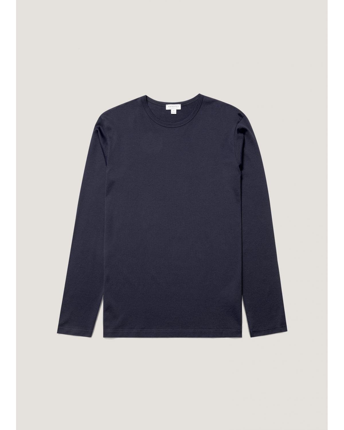 TEE-SHIRT SUNSPEL LS CLASSIC  ML MARINE