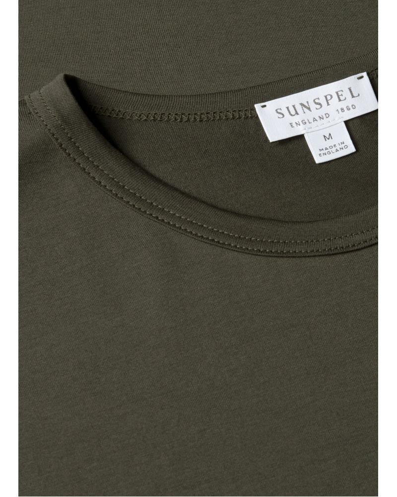 TEE SHIRT SUNSPEL CLASSIC T-SHIRT VERT MILITAIRE