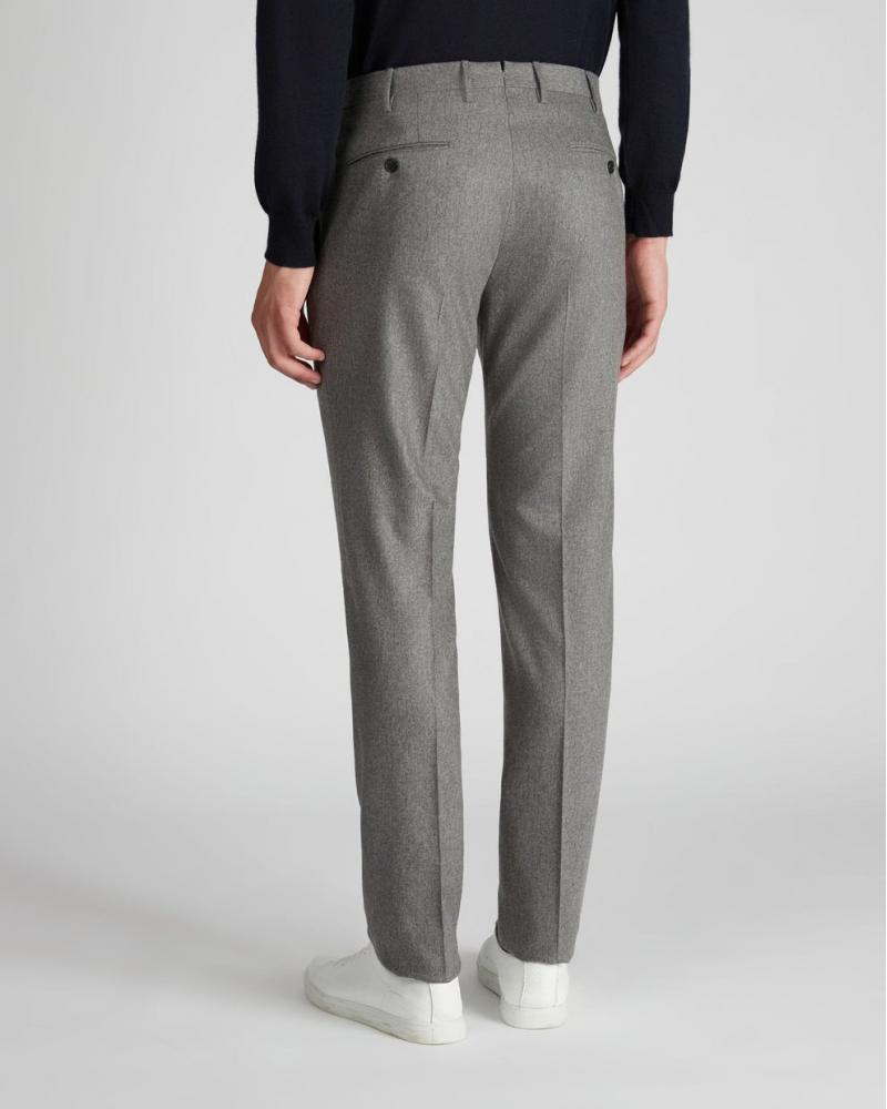 PANTALON SLOWEAR FLANELLE GRIS