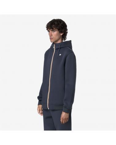 SWEAT K-WAY RAINER SPACER ZIPPÈ BLUE AIR FORCE