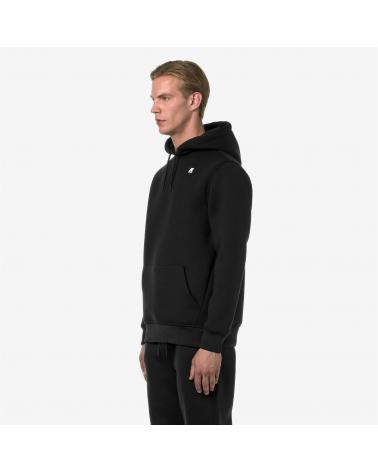 SWEAT K-WAY BERNIE SPACER CAPUCHE NOIR