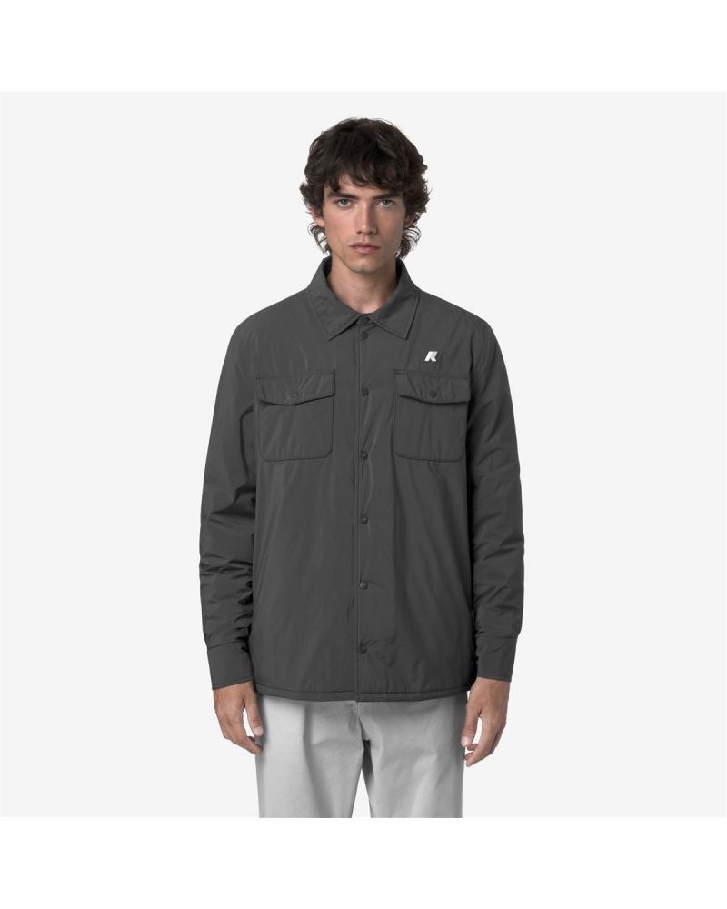 SURCHEMISE UMBERT PLAIN WARM K-WAY GREEN