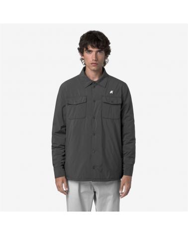 SURCHEMISE UMBERT PLAIN WARM K-WAY GREEN