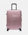 VALISE K-WAY EUDOXIE LOGO ROSE