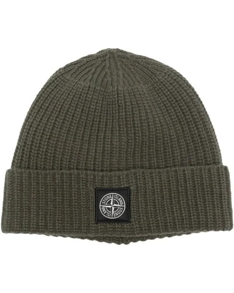 BONNET STONE ISLAND N100012  VERT MILITAIRE