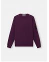 PULL STONE ISLAND COL ROND 5100071 C4  0017 BORDEAUX AMARANTH