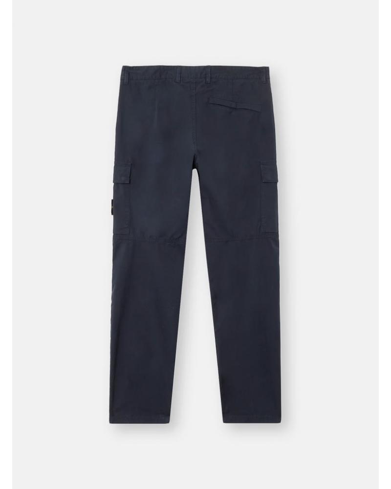 PANTALON STONE ISLAND 3100032 0020 SUPIMA COTTON TWILL  MARINE