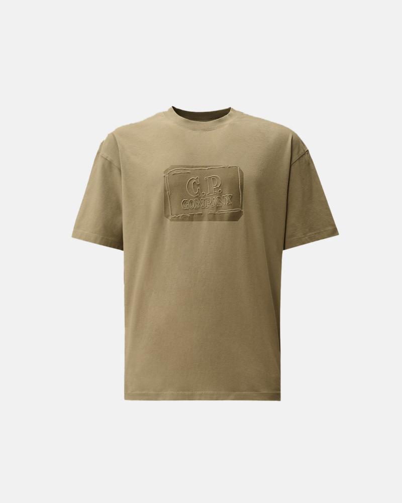 TEE SHIRT C.P COMPANY S107  356 KAKI