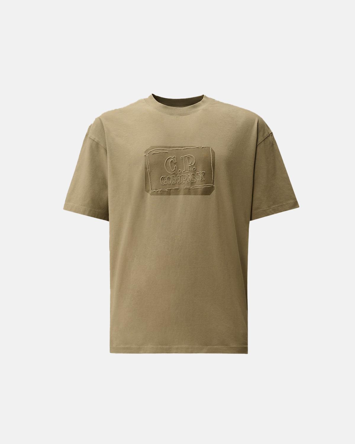 TEE SHIRT C.P COMPANY S107  356 KAKI