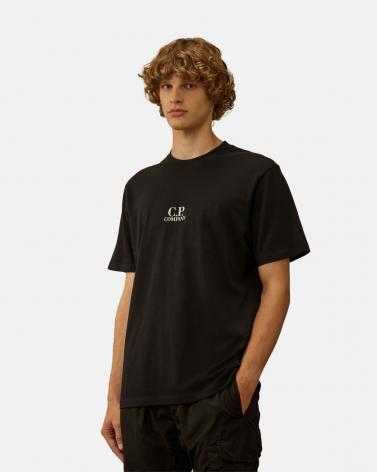 TEE SHIRT CP.COMPANY S106  999 BRITISH SAILOR  NOIR