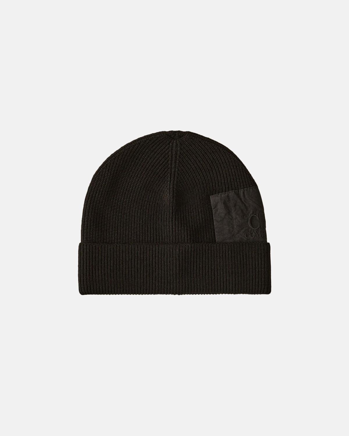 BONNET C.P COMPANY MAC 163 999 NOIR
