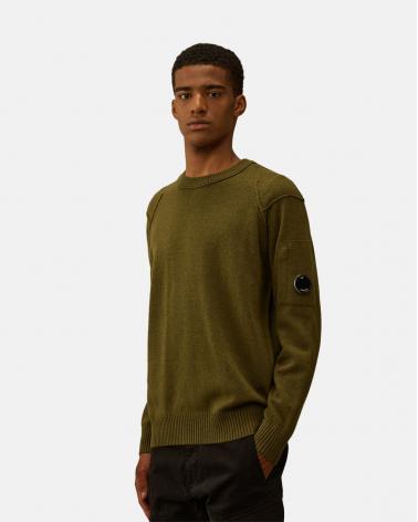 PULL COL ROND CP.COMPANY KN707A 683 KAKI