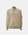 CARDIGAN C.P COMPANY  KN708 M13 GRIS CLAIR