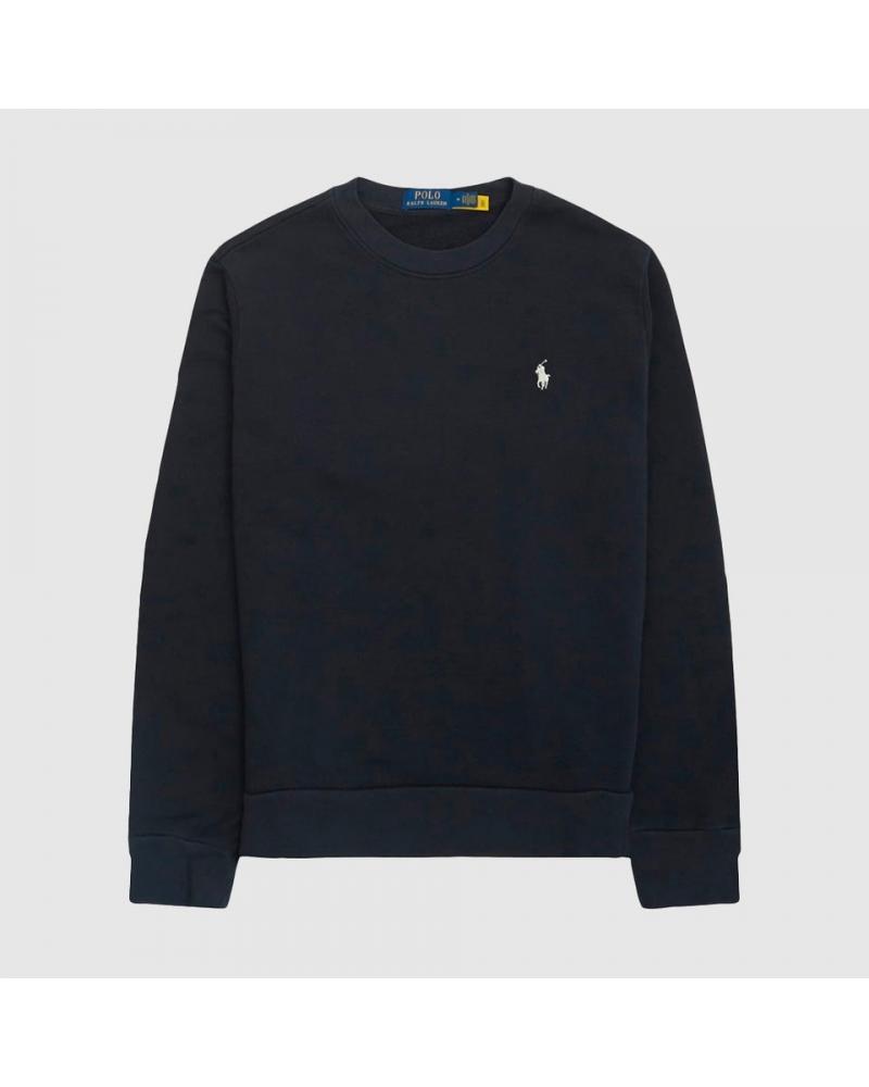 SWEAT RALPH LAUREN COL ROND NOIR