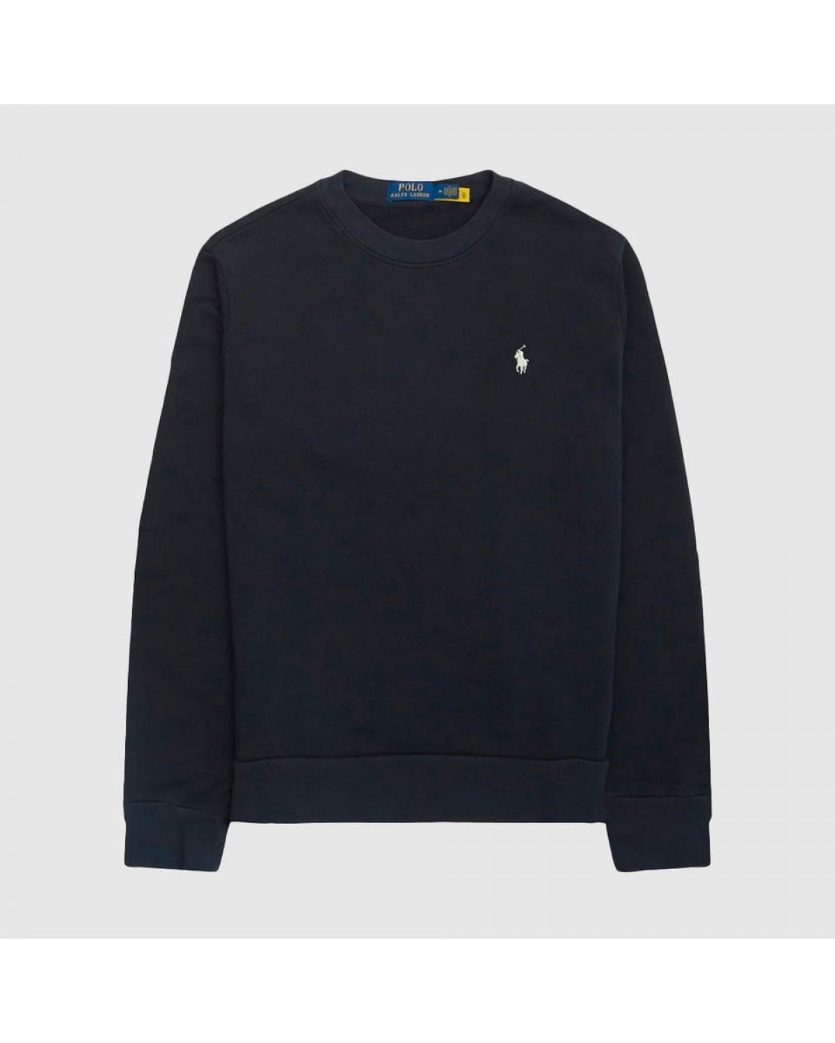 SWEAT RALPH LAUREN COL ROND NOIR