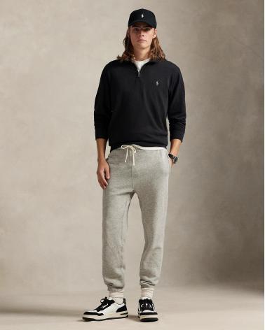 SWEAT DEMI ZIP RALPH LAUREN NOIR