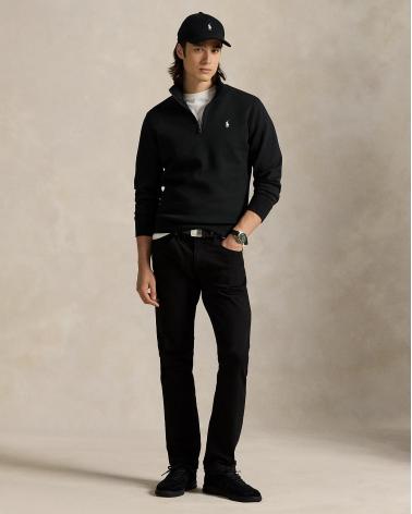 SWEAT DEMI ZIP RALPH LAUREN NOIR
