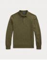 PULL POLO RALPH KAKI100% Laine