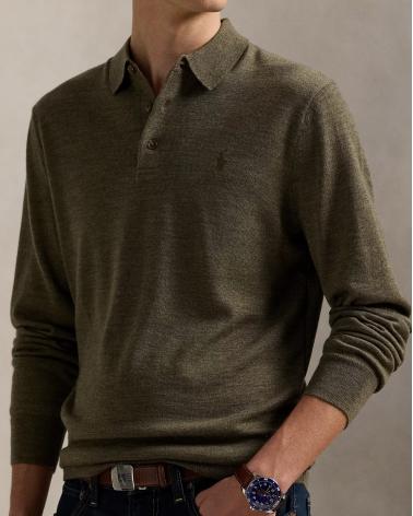 PULL POLO RALPH LAUREN KAKI