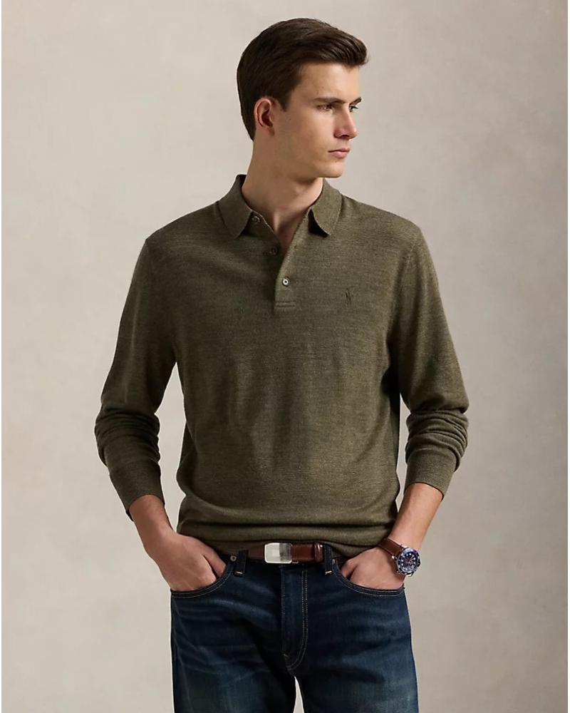 PULL POLO RALPH LAUREN KAKI