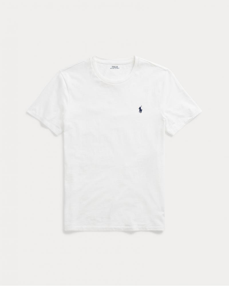 TEE SHIRT RALPH LAUREN JERSEY BLANC