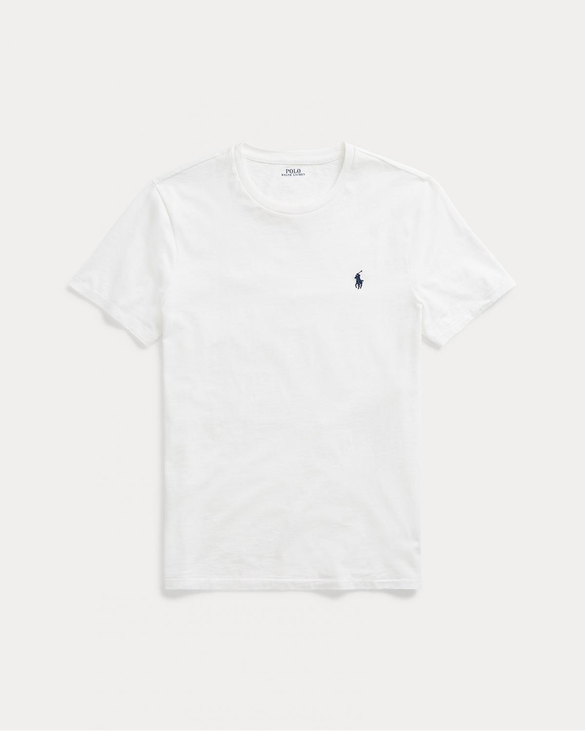 TEE SHIRT RALPH LAUREN JERSEY BLANC