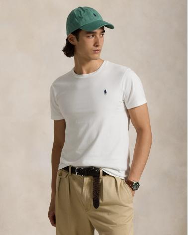 TEE SHIRT RALPH LAUREN JERSEY BLANC
