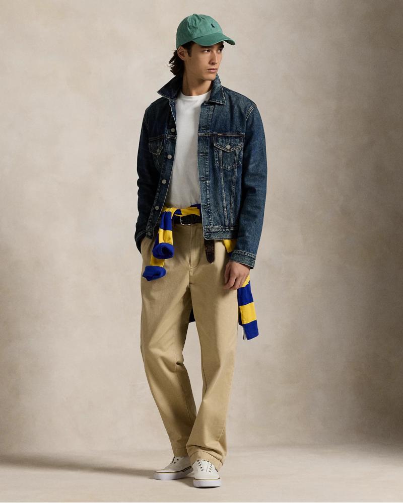 TEE SHIRT RALPH LAUREN JERSEY BLANC